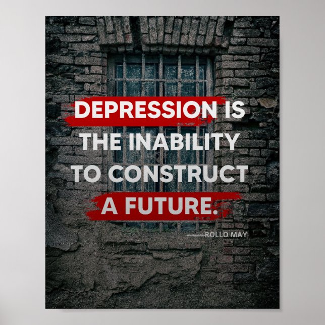 Poster Dépression (Devant)