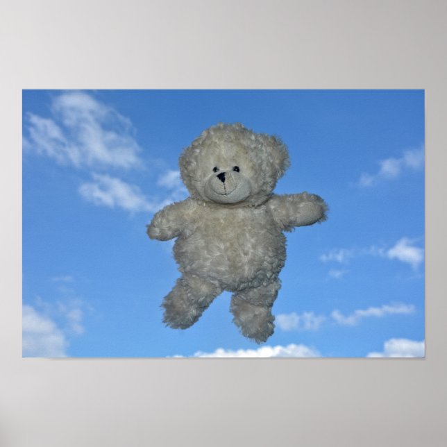 Poster Der fliegende Teddybär (Devant)