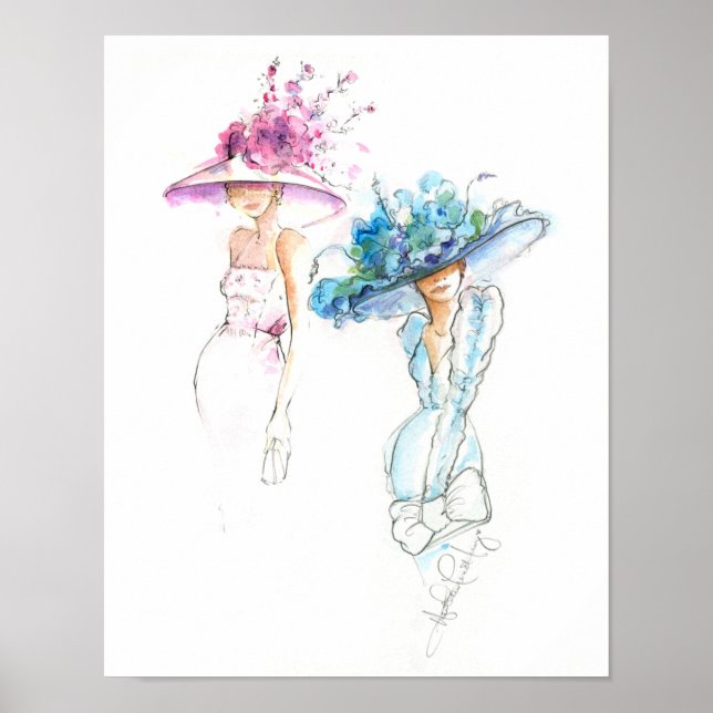 Poster Derby de Heather French Henry 11x14 (Devant)