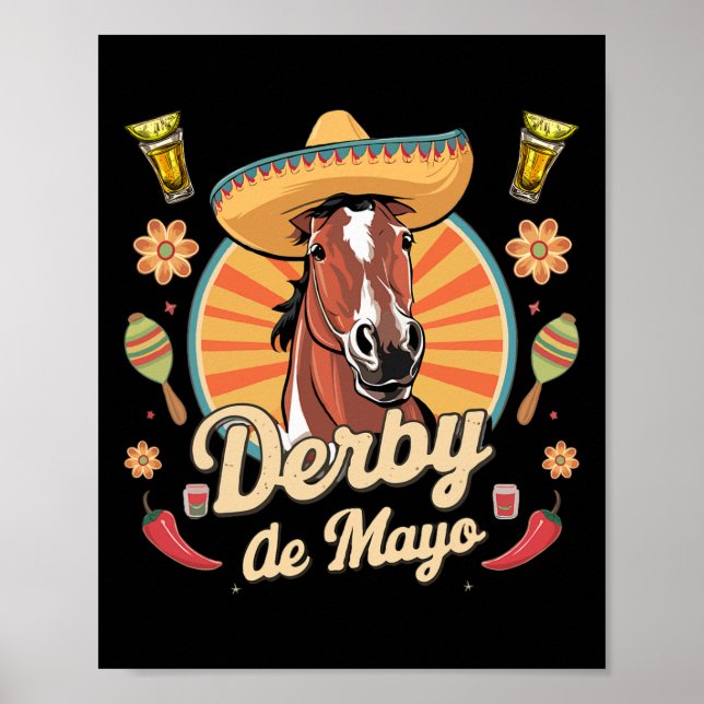 Poster Derby De Mayo Cinco De Mayo (Devant)