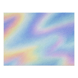 Poster Dérive de ciel pastel
