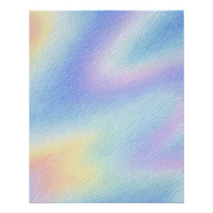 Poster Dérive de ciel pastel