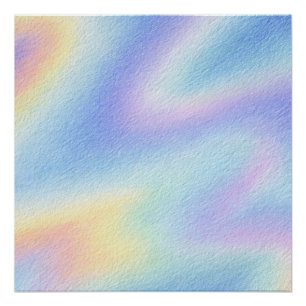 Poster Dérive de ciel pastel