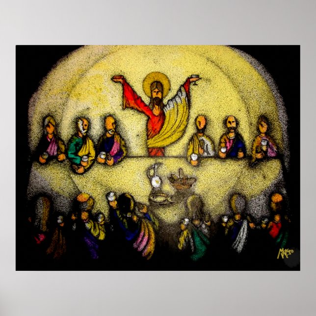 Poster Dernier dîner / Ultima cena (Devant)