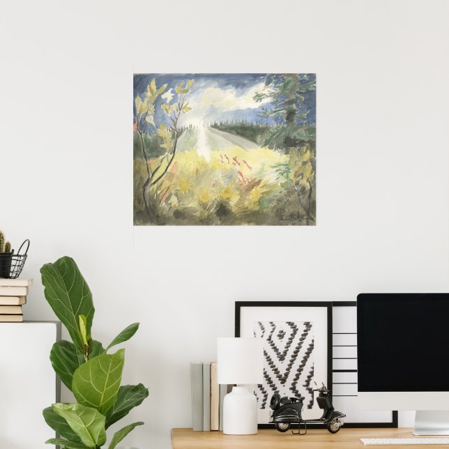 Poster Dernier du soleil arctique (Bureau à domicile)