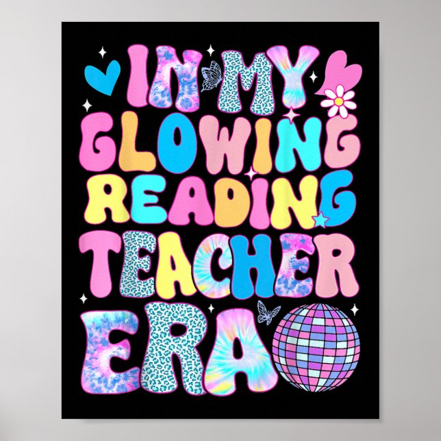Poster Dernier Jour D'École Dans Mon Enseignant De Lectur (Devant)