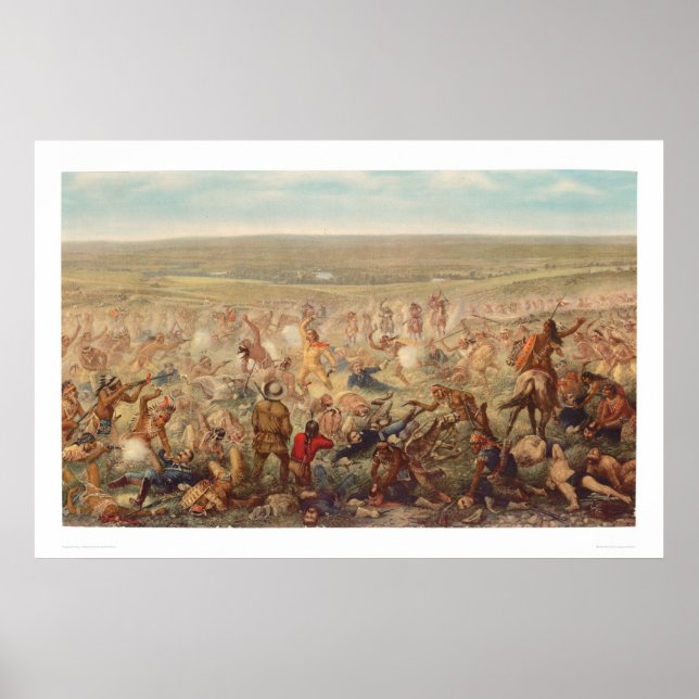 Poster Dernier socle de Custer (0482A) (Devant)