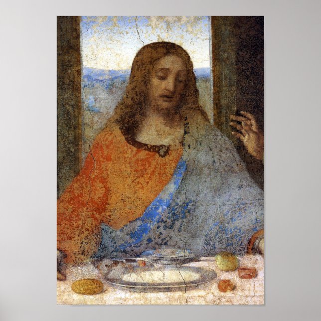 Poster Dernière Cène - Christ (Devant)