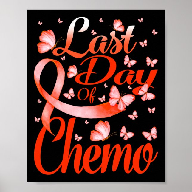 Poster Dernière Journée De Chemo Rsd Crps Sensibilisation (Devant)