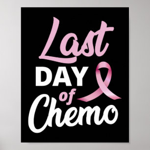 Poster Dernière Journée De Chemo Survivant Sensibilisatio