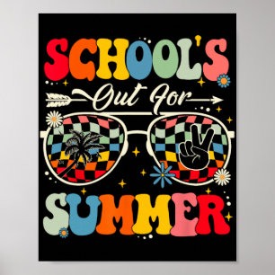 Poster Dernière journée d'école dehors pour les garçons d