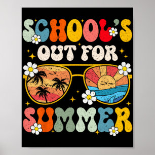 Poster Dernière journée d'école dehors pour les garçons d
