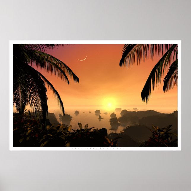 Poster Dernière lumière du soleil (Devant)