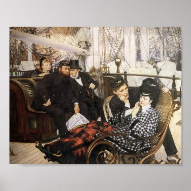 Poster Dernière nuit à bord du navire (Devant)