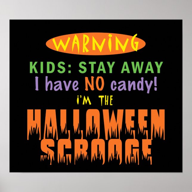 POSTER DÉROGAGE HALLOWEEN (Devant)