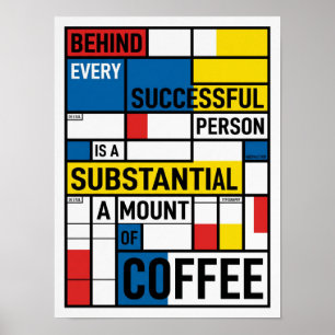 Poster derrière chaque personne qui réussit