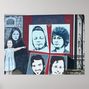 Poster Derry/Londonderry Irlande du Nord Les Troubles