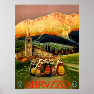 Poster des Abruzzes Italie
