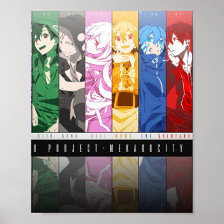 Poster des acteurs de Mekakucity