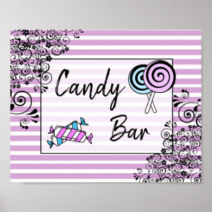 Poster des affiches Mariage ou Baby shower de la b