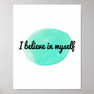 Poster des affirmations motivationnelles pour des gens d'