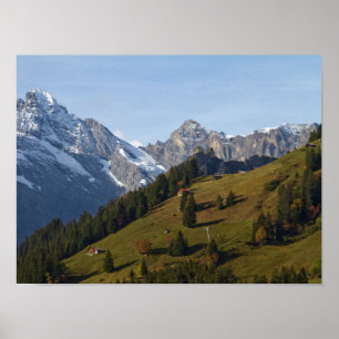 Poster des Alpes suisses