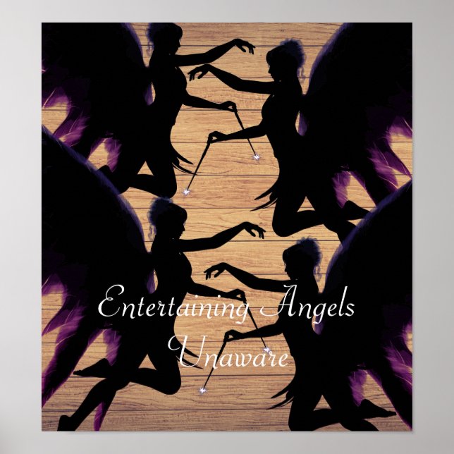 Poster Des anges divertissants ignorants (Devant)