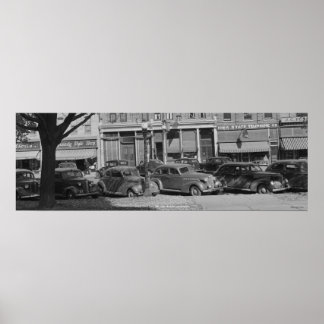 Poster des Automobiles vintages