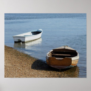 Poster des bateaux de rangée