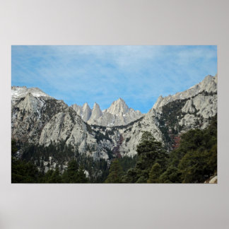 Poster des Beaux-Arts Mont Whitney