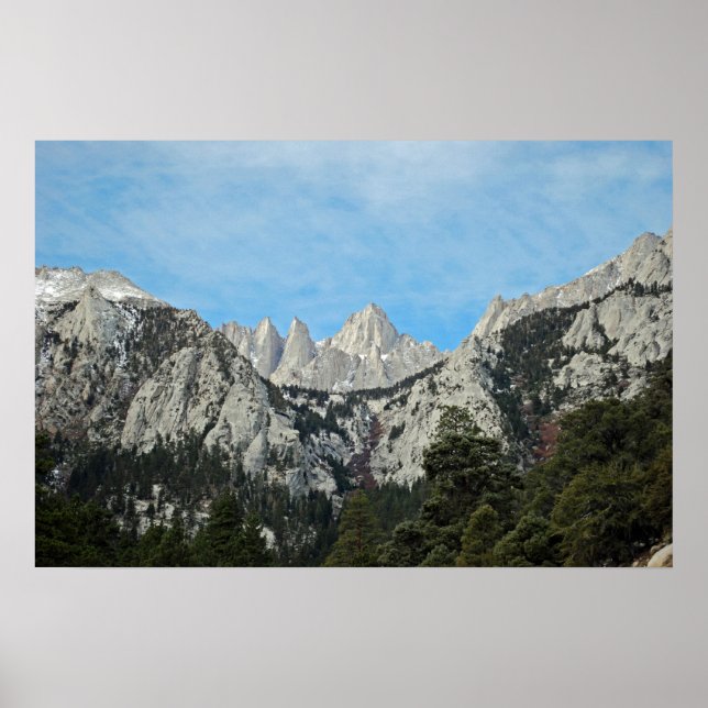 Poster des Beaux-Arts Mont Whitney (Devant)