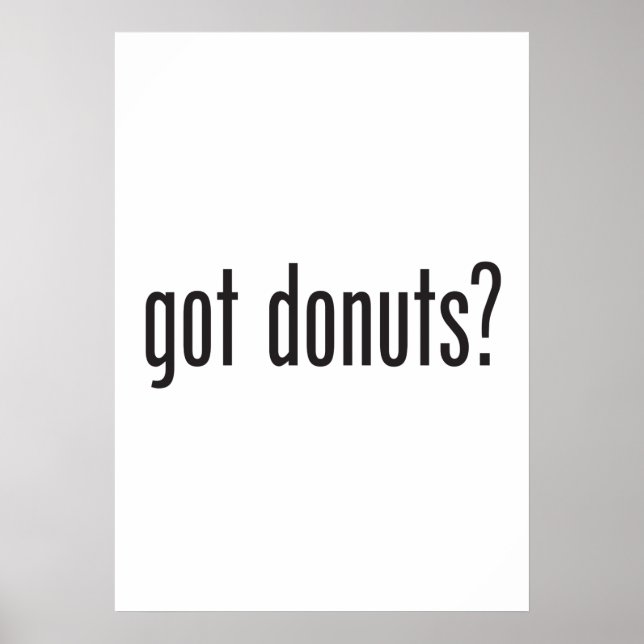 Poster des beignets (Devant)