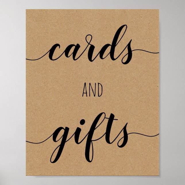 Poster des cartes de Fête des mariées et des cadea (Devant)