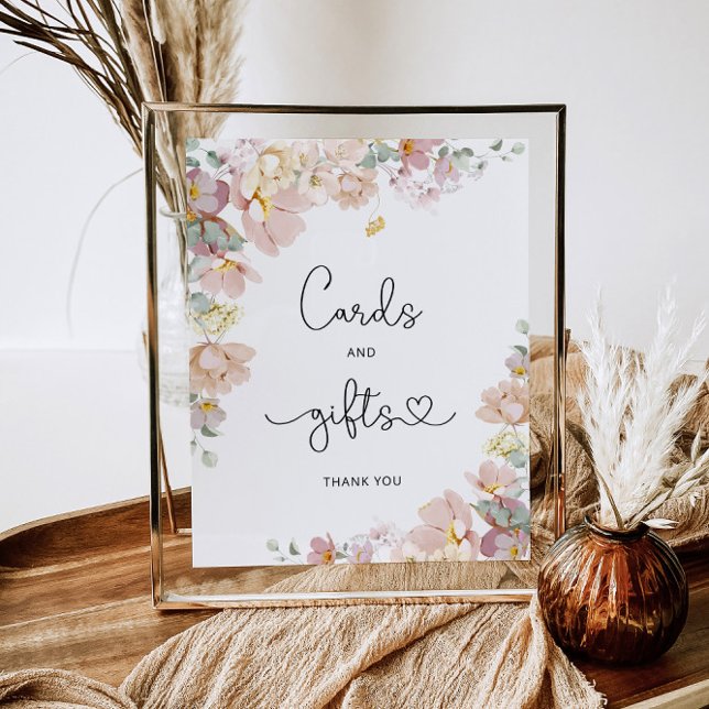 Poster des cartes et cadeaux fleur sauvage Waterco (Créateur téléchargé)