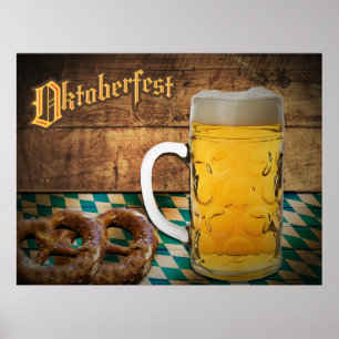 Poster des célébrations de la fête de la bière