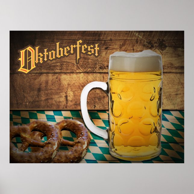 Poster des célébrations de la fête de la bière (Devant)