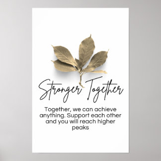 Poster des citations de motivation plus forte