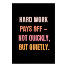 Poster des citations motivationnelles pour le trav