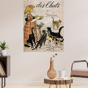 Poster Des Conversations par Theophile Steinlen