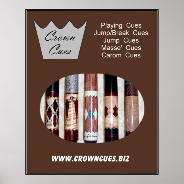 Poster des coues de la Couronne avec des indices d (Devant)