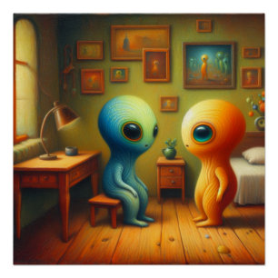 Poster Des créatures étranges