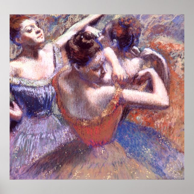 Poster des danseurs 1899 Edgar Degas (Devant)