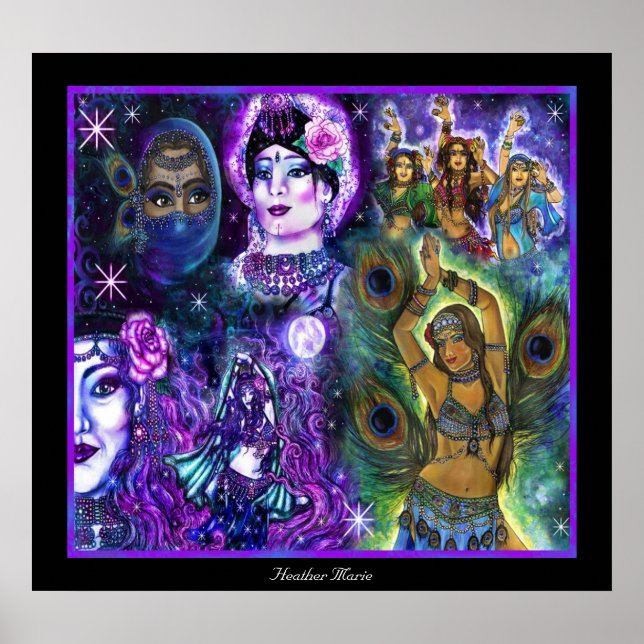 Poster des danseurs mystiques (Devant)