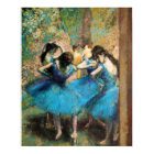 Poster des Danseuses Bleues Degas