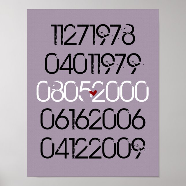 Poster des dattes spéciales (Devant)