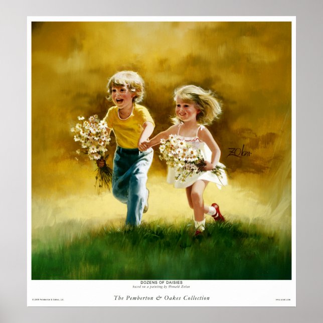 Poster Des dizaines de marguerites (Devant)