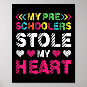 Poster Des Enfants D'Âge Drôle M'Ont Volé Le Coeur, Je Su