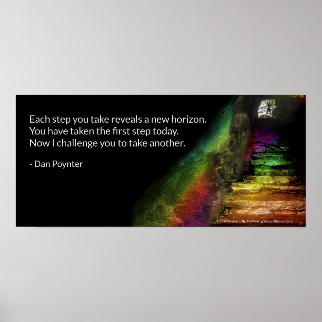 Poster des étapes de souhaits (Devant)