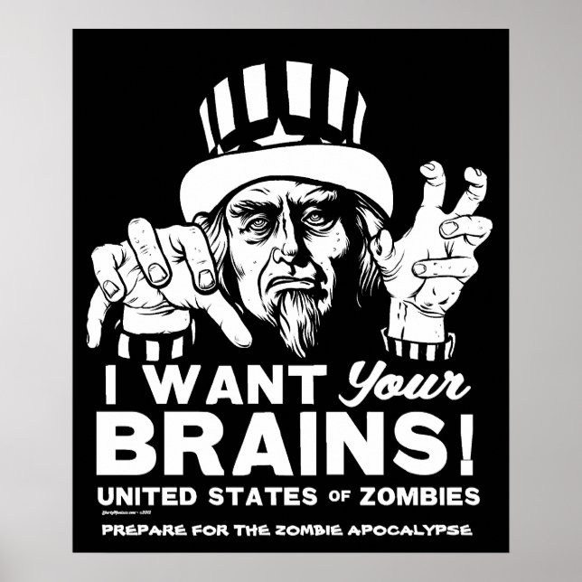 Poster des États-Unis de Zombies (Devant)