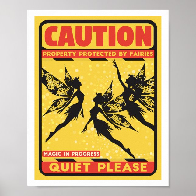 Poster des fées (Devant)